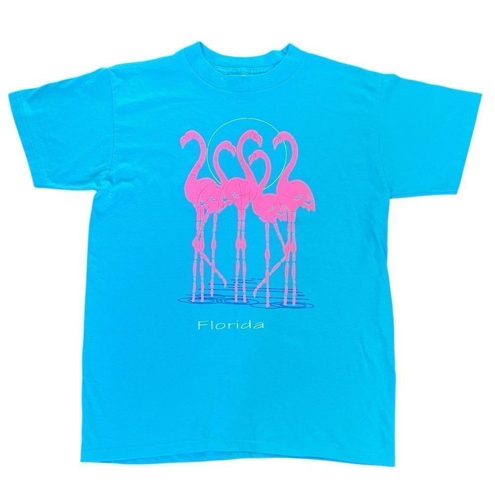Vintage Florida Pink Flamingos T-Shirt